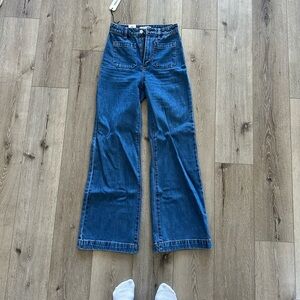Rollas Sailor Long Wide Leg High Rise Jeans